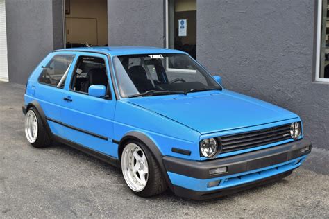 1992 Volkswagen Golf Mk2 Gti Vr6 Swap Voodoo Blue Custom Paint Airlift