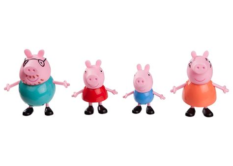 Peppa Pig Figure 4 pack, Family Pack - Walmart.com