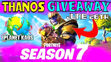 🛸 Complete All Cosmic Summer Challenges🔴 Fortnite Season 7 Update 1710 Planet Kaos🪐 Youtube