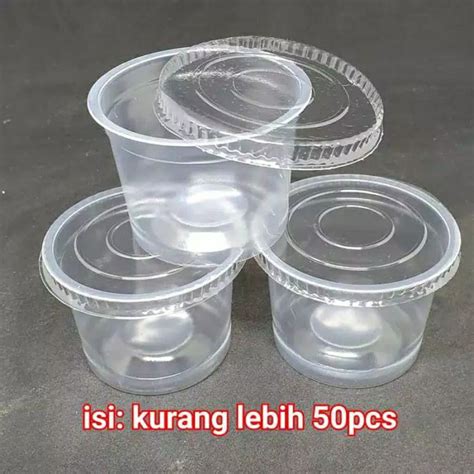 Jual Cup Pudingagar Isi 50 Pcs Shopee Indonesia