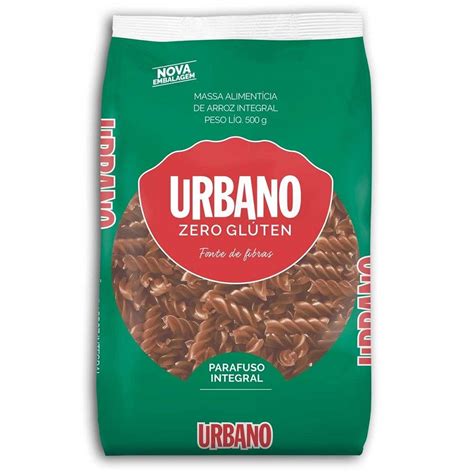 Macarr O De Arroz Integral Tipo Parafuso Sem Gl Ten G Urbano