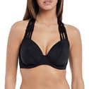 Black Macrame Uw Banded Halter Bikini Top Brandalley