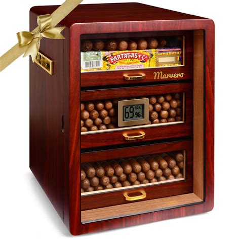 Buy Marvero Handcrafted Cigar Humidors Cedar Wood Humidor For