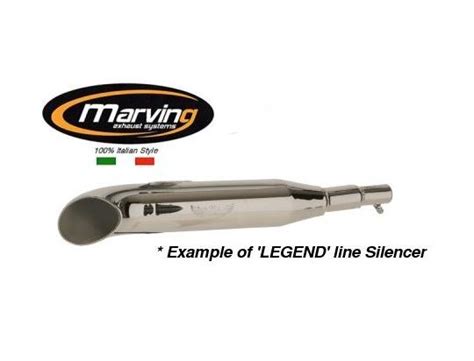 Marving Suzuki Ls Custom Silencer Legend Custom Line Chrome