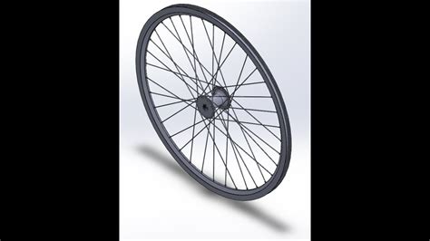 Bisiklet Jant Bicycle Wheel Solidworks Youtube