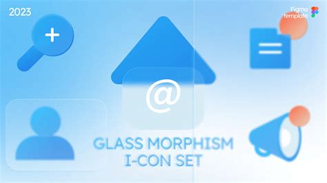 Glass Morphism Icon Set Behance