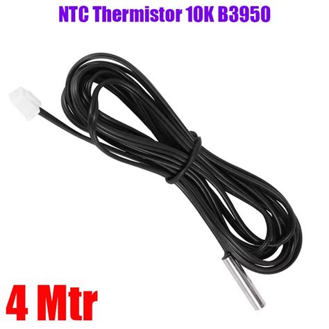 Jual Sensor Suhu Ntc 10k Thermistor Temperature Sensor B3950 Probe 5x25mm Shopee Indonesia