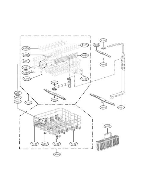 LG Dishwasher LDF7774ST Partswarehouse