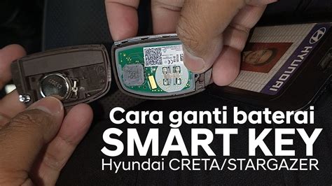 Cara Ganti Baterai Remote Hyundai CRETA STARGAZER Hyundai CRETA