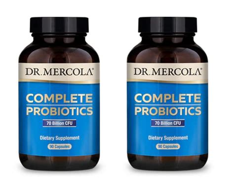 Dr Mercola Complete Probiotics 70 Billion CFU 90 Capsules For