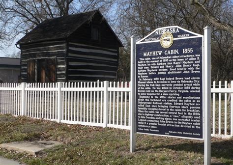 Mayhew Cabin Museum Inc The History List