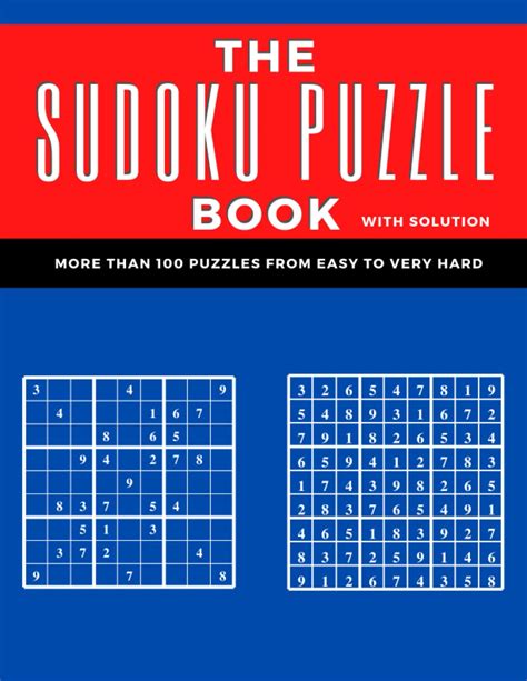 Suduko For Adults Easy To Hardest Sudoku Puzzle Books Sudoku Easy To