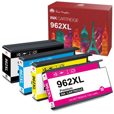 4pk 962 Xl Ink Cartridges Hp Officejet Pro 9010 9015 9016 9018 9020