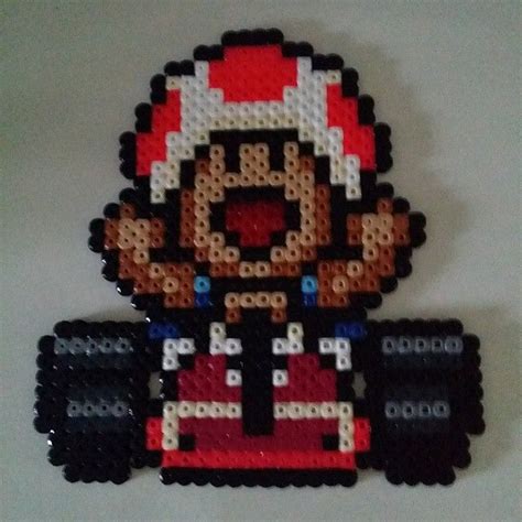 Toad Mario Kart Hama Beads By Anypekexa Perler Bead Magic Pinterest Ps Beads And Mario