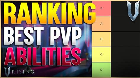 V Rising Ranking EVERY Ability For PvP In Depth PvP Analysis YouTube