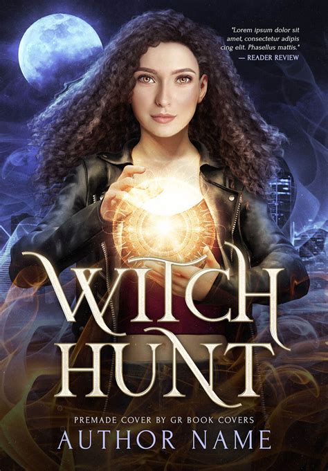 Cover 192 Woman Night Witch Hunt Urban Fantasy The Book Cover