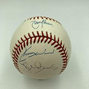 Roger Clemens Randy Johnson & Kerry Wood 20 Strikeouts Club Signed ...