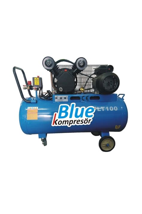 POWER Blue 100 Litre 2 Hp 220 Volt 8 Bar Pistonlu Kompresör Fiyatı