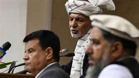 Afghanistan Le Pr Sident Ashraf Ghani Tente De Remobiliser Ses