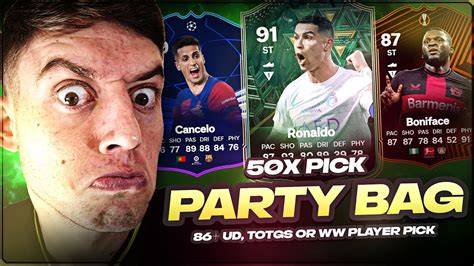 50x 1 Di 4 Pick Party Bag 86 🚀 [fc 24 Pack Opening] Youtube