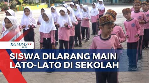 Siswa Dilarang Bawa Dan Bermain Lato Lato Di Sekolah YouTube