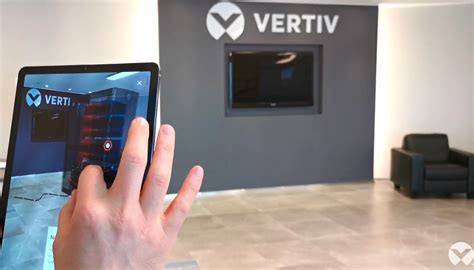 Vertiv XR aplicación de realidad aumentada para explorar productos de