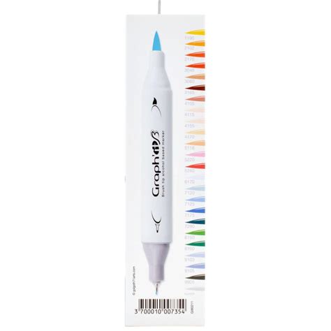 Feutres Graph It Brush 24 couleurs Comics Marqueurs à Alcool Double