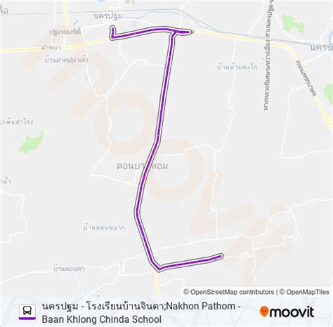 1705 Route Schedules Stops Maps โรงเรยนบานจนดา Baan Khlong