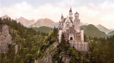 1080P Schloss Neuschwanstein Germany Castle Neuschwanstein Castle