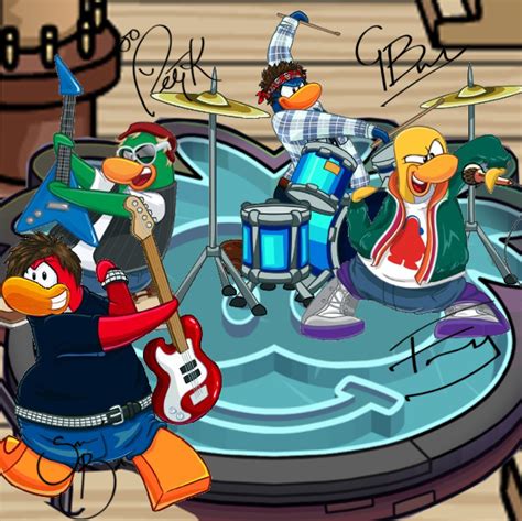 Fondo Del Show De La Penguin Band Wiki Club Penguin Super Fanon Fandom