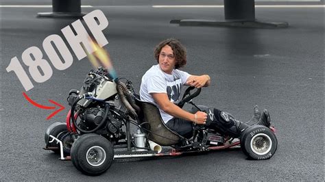 A Superbike-Powered Shifter Kart is Sketchy as Hell, as You’d Imagine