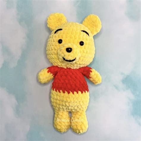 Winnie the Pooh Free Crochet Pattern - Easy Amigurumi - Wonder Crochet