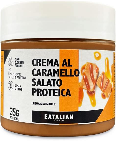 Eatalian By Amz Better Crema Proteica Al Caramello Salato Deliziosa