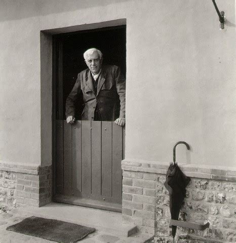 Georges Braque A Varengeville By Robert Doisneau Artchive