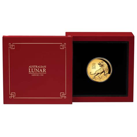 2022 Year Of The Tiger 1oz Gold Proof High Relief Coin