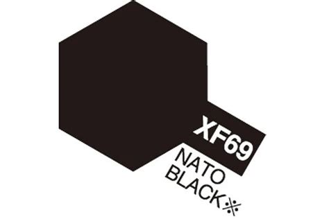 Tamiya Acrylic Mini Xf 69 Nato Black Flat Aspanäs Handel