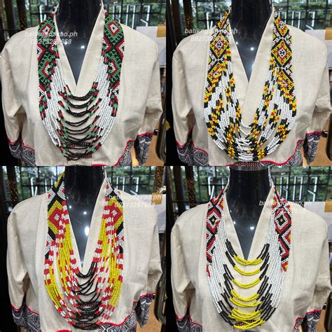 Layer Beads Necklace Manobo Tboli Beaded Necklace Ethnic Tribal