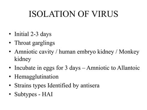 Orthomyxovirus - Morphology and laboratory diagnosis | PPT