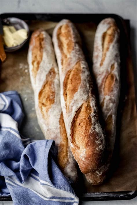 Rustic French Baguettes Lions Bread Recipe Baguette Recipe