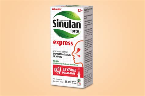 Sinulan Express Forte Spray Na Katar I Zatoki 15 Ml Webpharm Pl