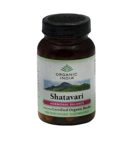 Organic India Shatavari 90 Capsules Vergelijk Prijzen