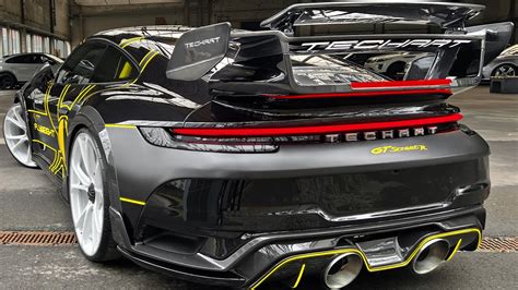 La Porsche Gt Street R Par Techart Une Puissante B Te De Ch