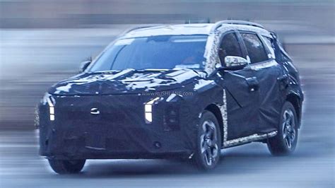 2024 Hyundai Tucson Facelift Spied – New Palisade Inspired Front ...