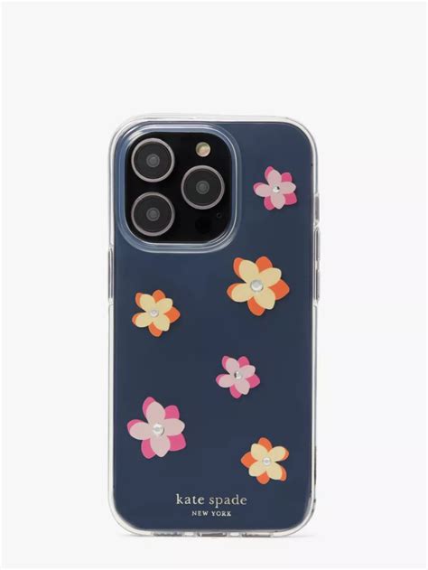 Flowers And Showers I Phone 14 Pro Case Kate Spade New York Kate Spade New York