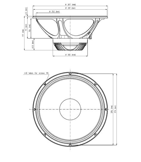 Eighteensound Nd Neodym Lautsprecher Ohm Lautsprecher Technik