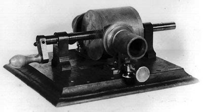 Edison Cylinder Phonograph from 1877