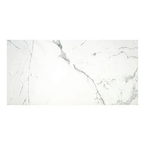 Home Decorators Collection Carrara 12 In X 24 In Polished Porcelain Stone Look Floor And Wall