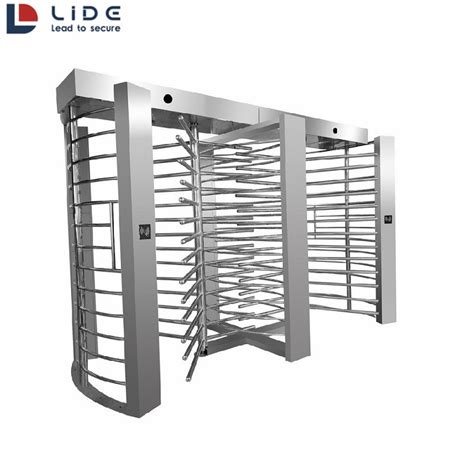 Automatic Security Full Height Turnstile Entrance Electronic