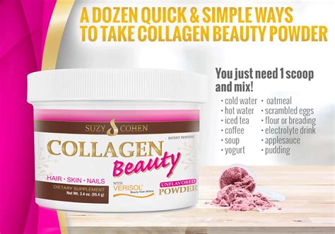 Collagen Beauty Powder Suzy Cohen