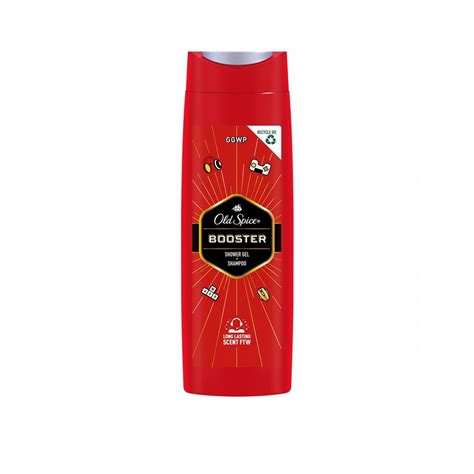 Buy Old Spice Booster Shower Gel Shampoo Ml New Zealand